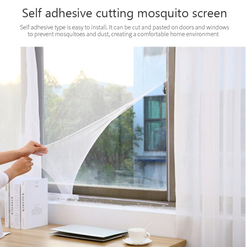 Mesh Adhesive Velcro Mosquito Net