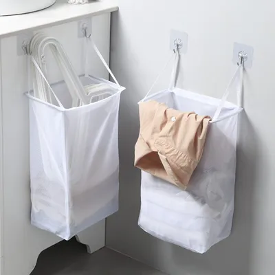 Mesh Bag Hanging Laundry Hamper Mesh Bag Hanging Laundry Hamper