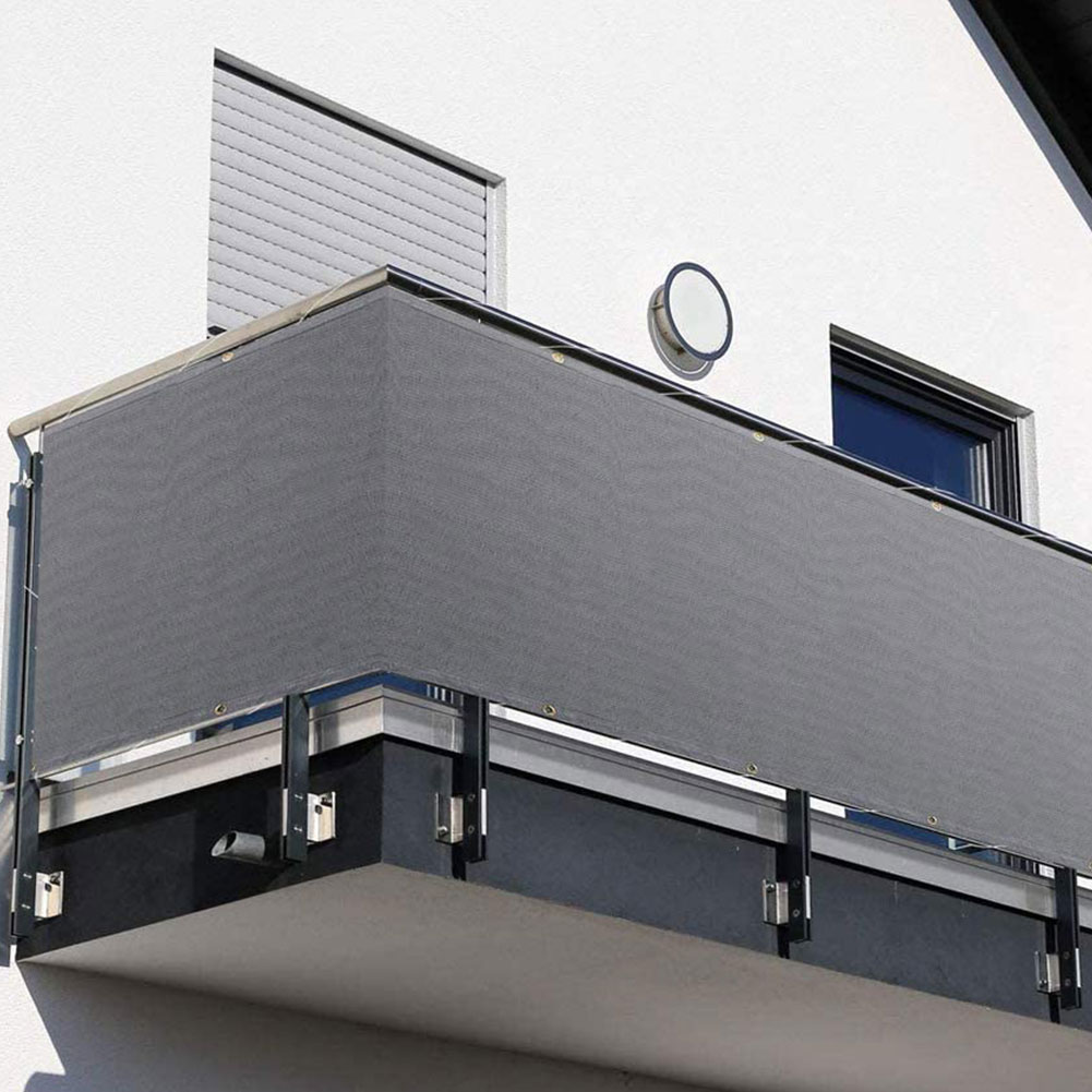 Mesh Balcony Screen Cover with Rope