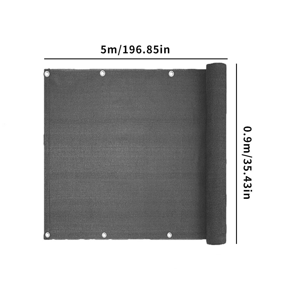 Mesh Balcony Screen Cover with Rope