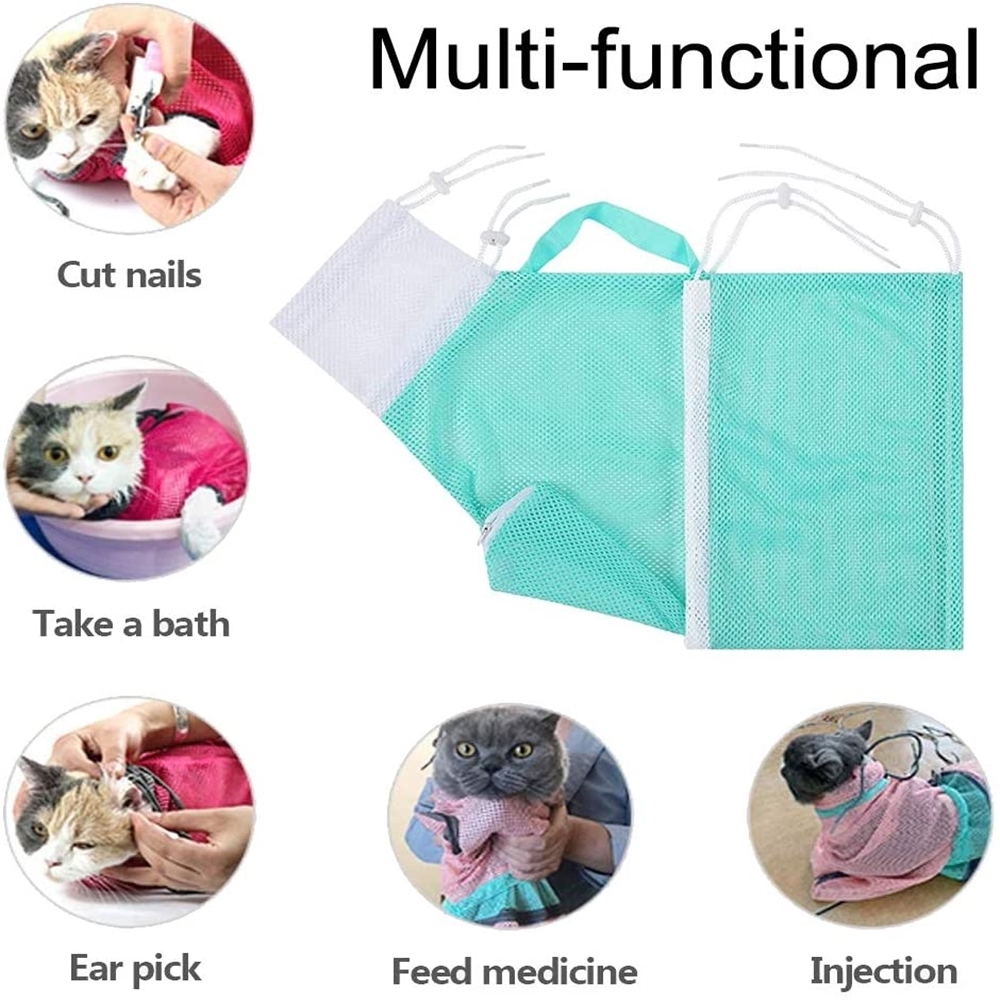 Mesh Bath Bag for Cats