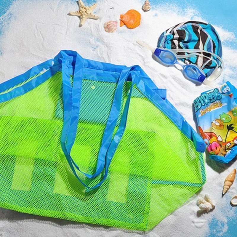 Mesh Beach Bag Kids Net Toy Bag Mesh Beach Bag Kids Net Toy Bag