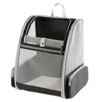 Mesh Cat Carrier with Seatbelt