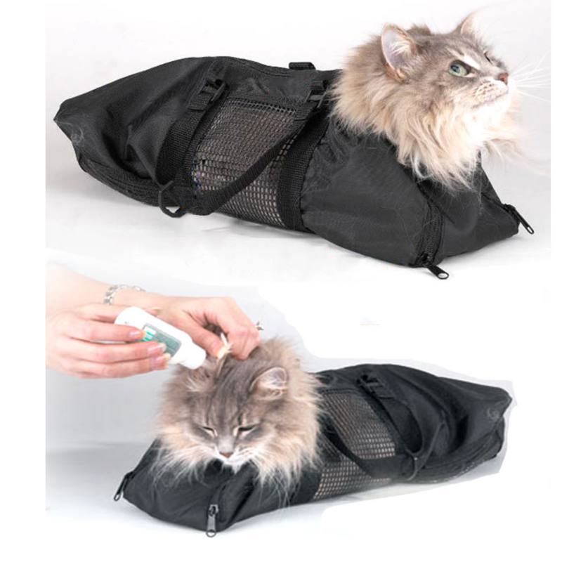 Mesh Cat Nail Clipping Bag Mesh Cat Nail Clipping Bag