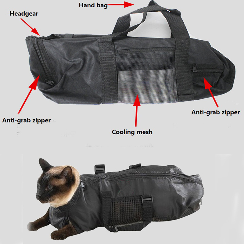 Mesh Cat Nail Clipping Bag Mesh Cat Nail Clipping Bag