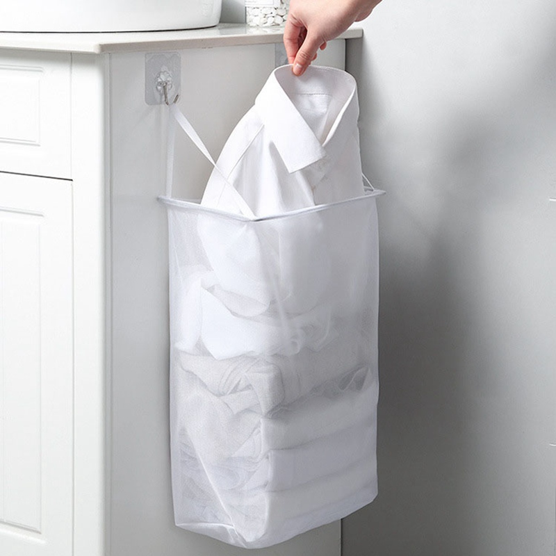 Mesh Cloth Wall Hanging Hamper Mesh Cloth Wall Hanging Hamper