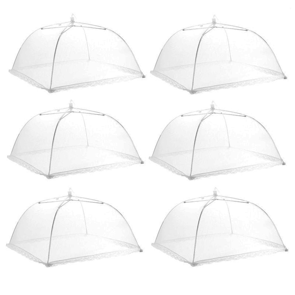 Mesh Cover Food Umbrellas (6 pcs)