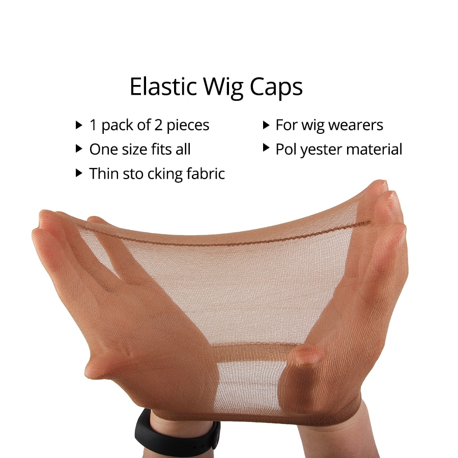 Mesh Dome Caps Weaving Net (2 pcs)