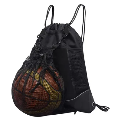 Mesh Drawstring Ball Backpack