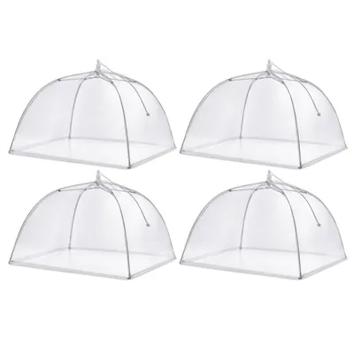 Mesh Food Cover 4PC Foldable Set