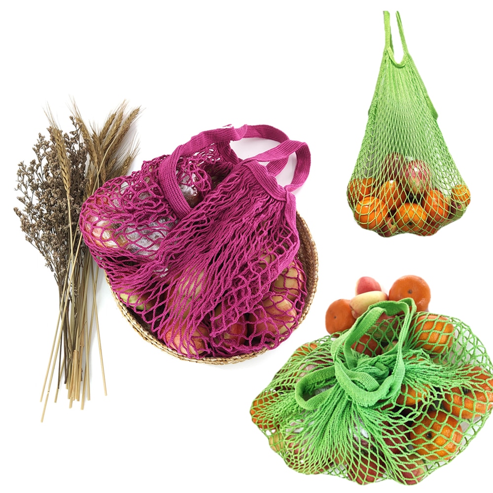 Mesh Grocery Bag Reusable Tote Mesh Grocery Bag Reusable Tote