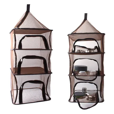Mesh Hanging Organizer Storage Shelf