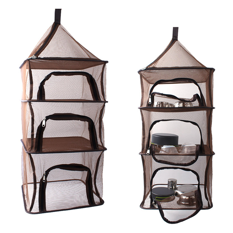 Mesh Hanging Organizer Storage Shelf