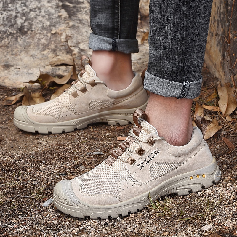 Mesh Sneakers Men's Hiking Shoes Mesh Sneakers Men's Hiking Shoes
