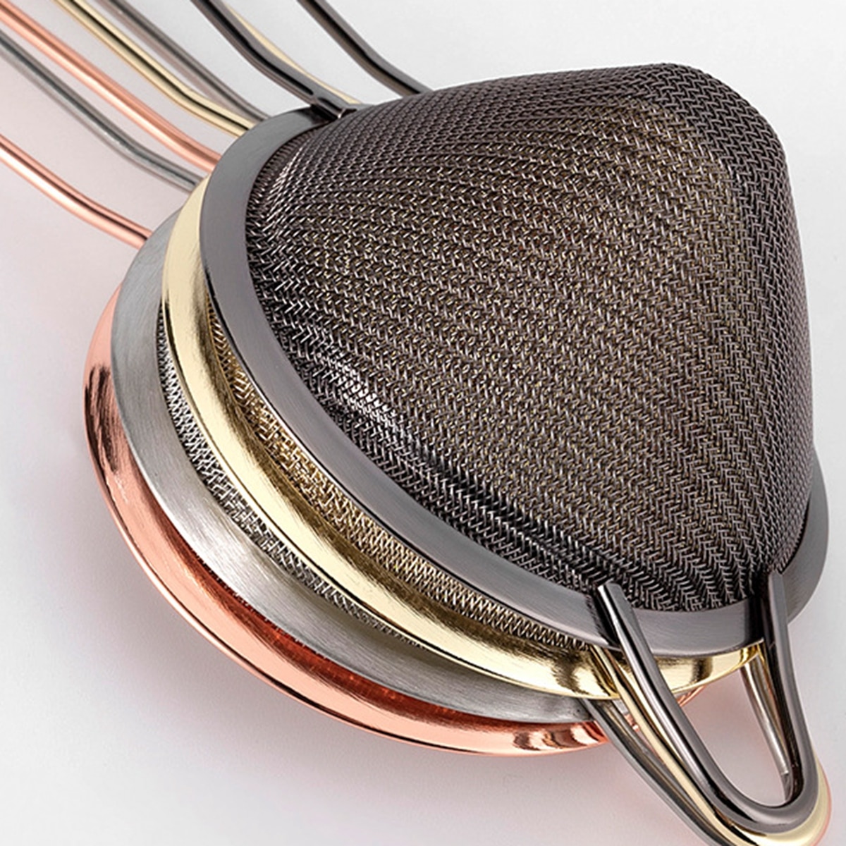 Mesh Stainless Steel Strainer with Handle