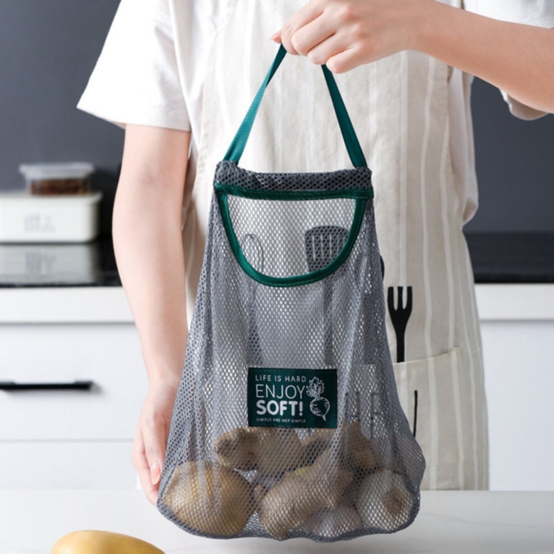 Mesh Vegetable Bag Washable and Reusable Mesh Vegetable Bag Washable and Reusable