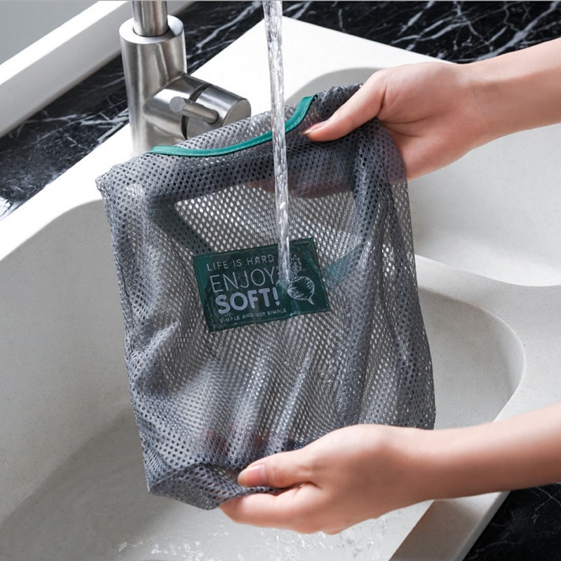 Mesh Vegetable Bag Washable and Reusable Mesh Vegetable Bag Washable and Reusable