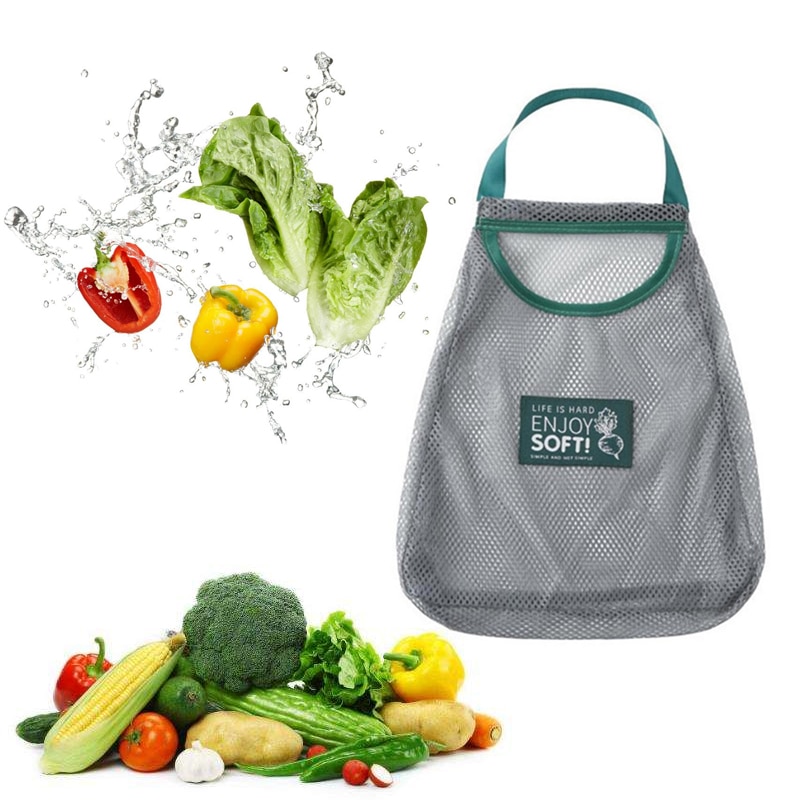 Mesh Vegetable Bag Washable and Reusable Mesh Vegetable Bag Washable and Reusable