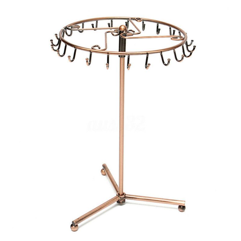 Metal 180 Degree Rotating Necklace Holder