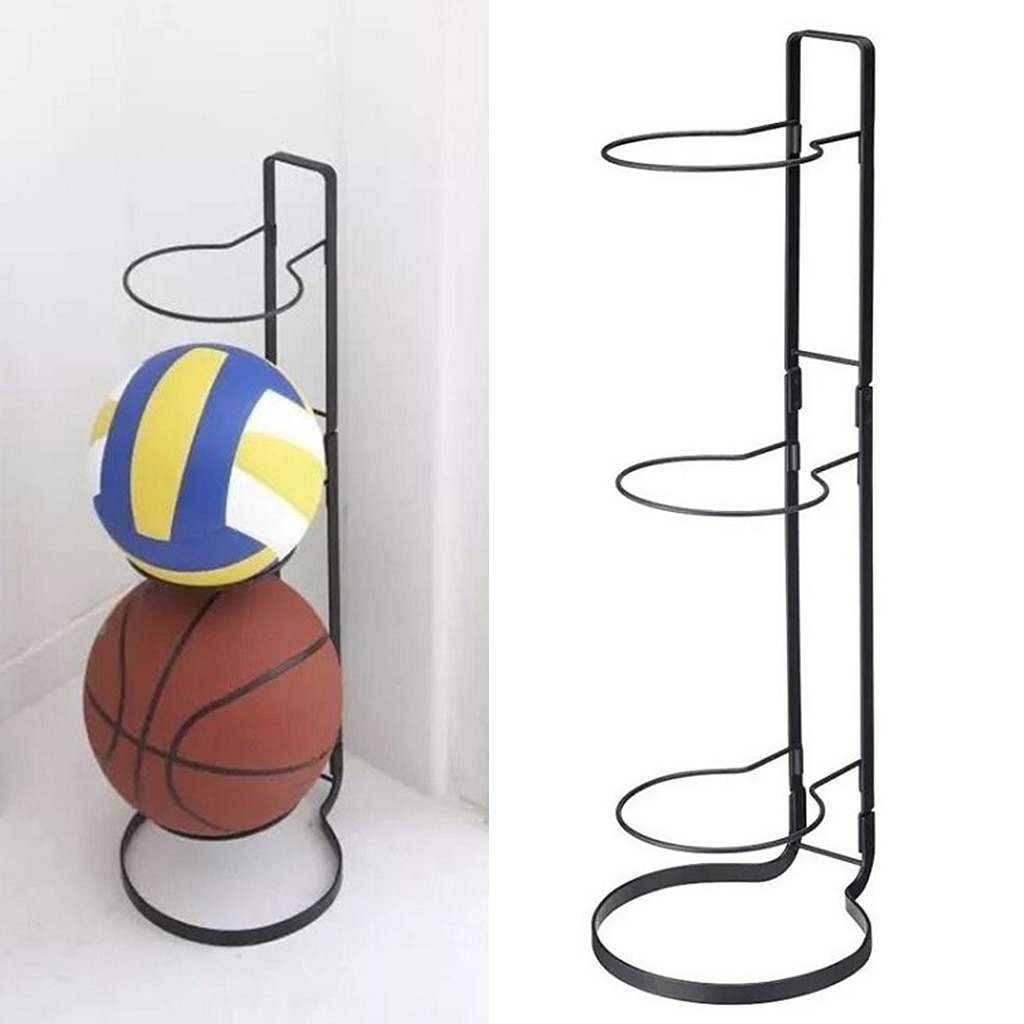 Metal 3 Layer Basketball Ball Rack Metal 3 Layer Basketball Ball Rack