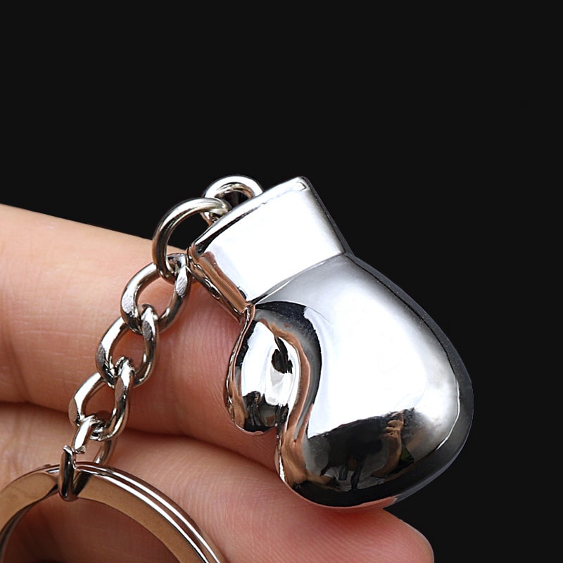 Metal Alloy Boxing Gloves Keychain Metal Alloy Boxing Gloves Keychain