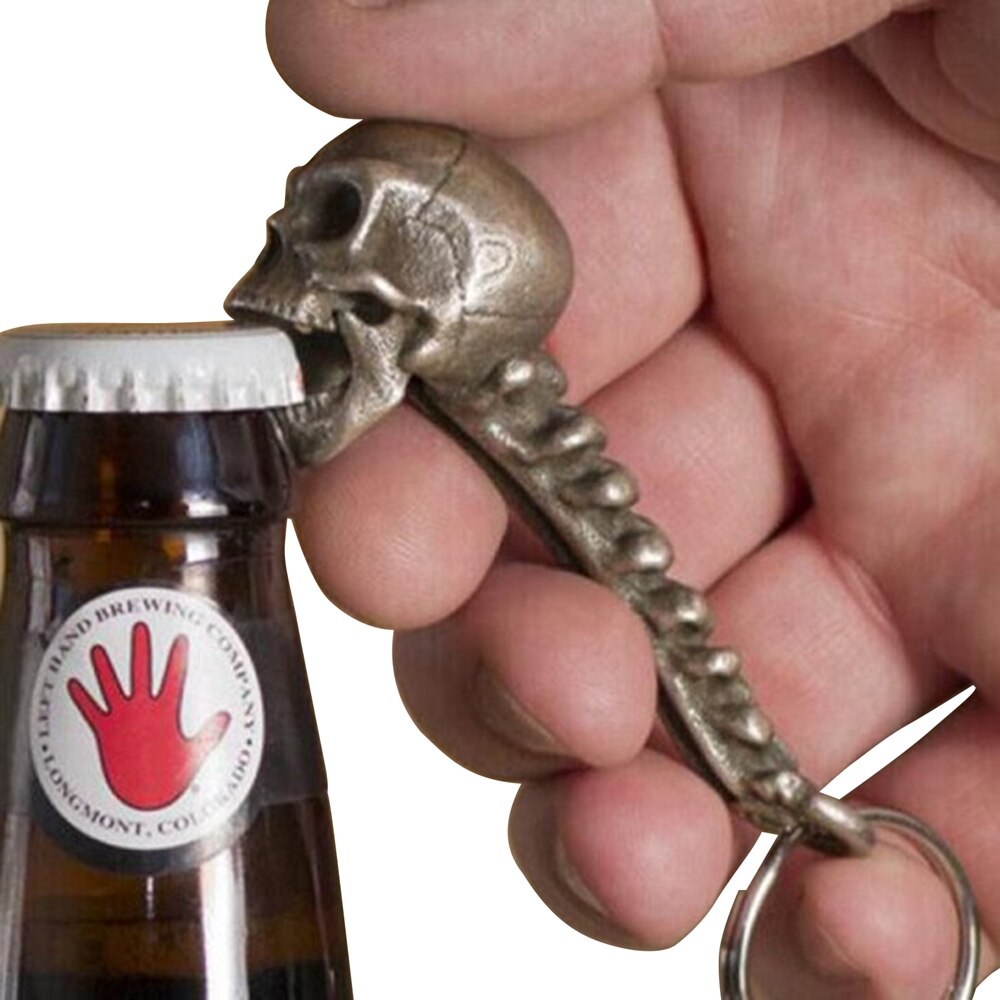 Metal Alloy Skull Bottle Opener