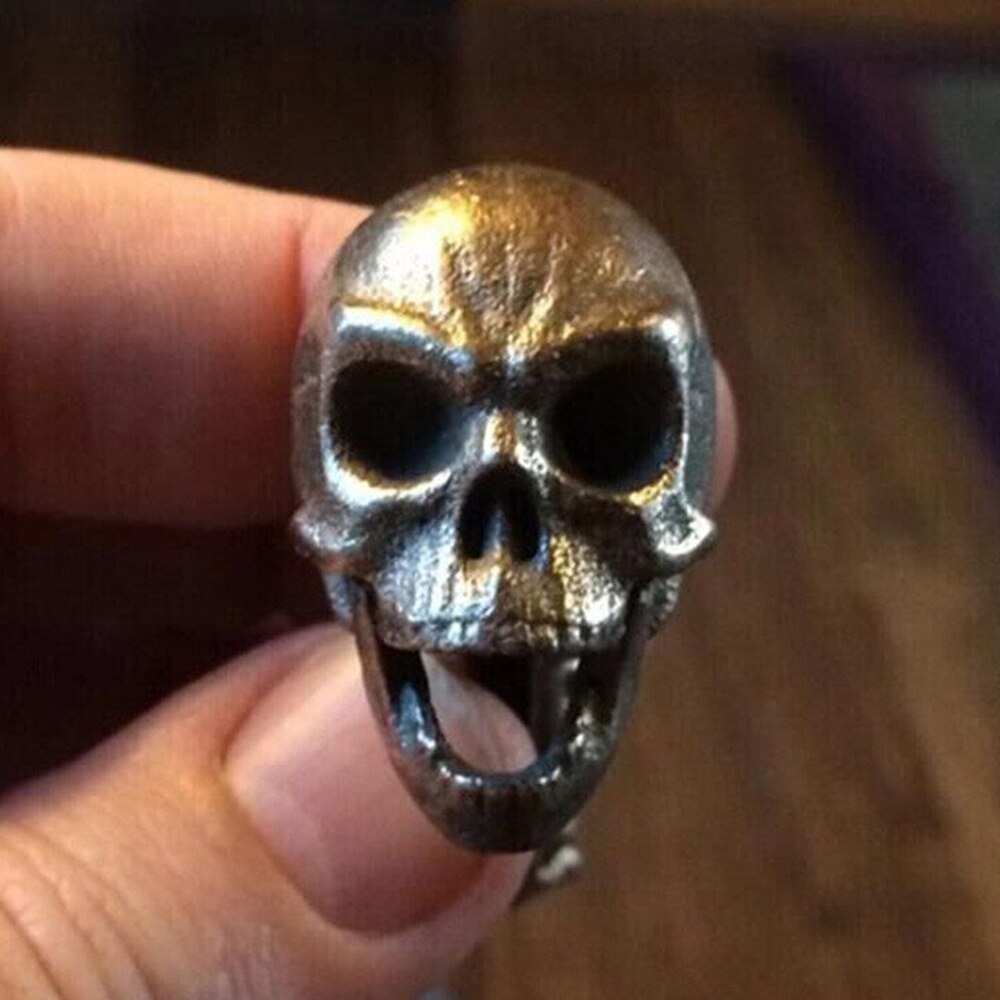 Metal Alloy Skull Bottle Opener