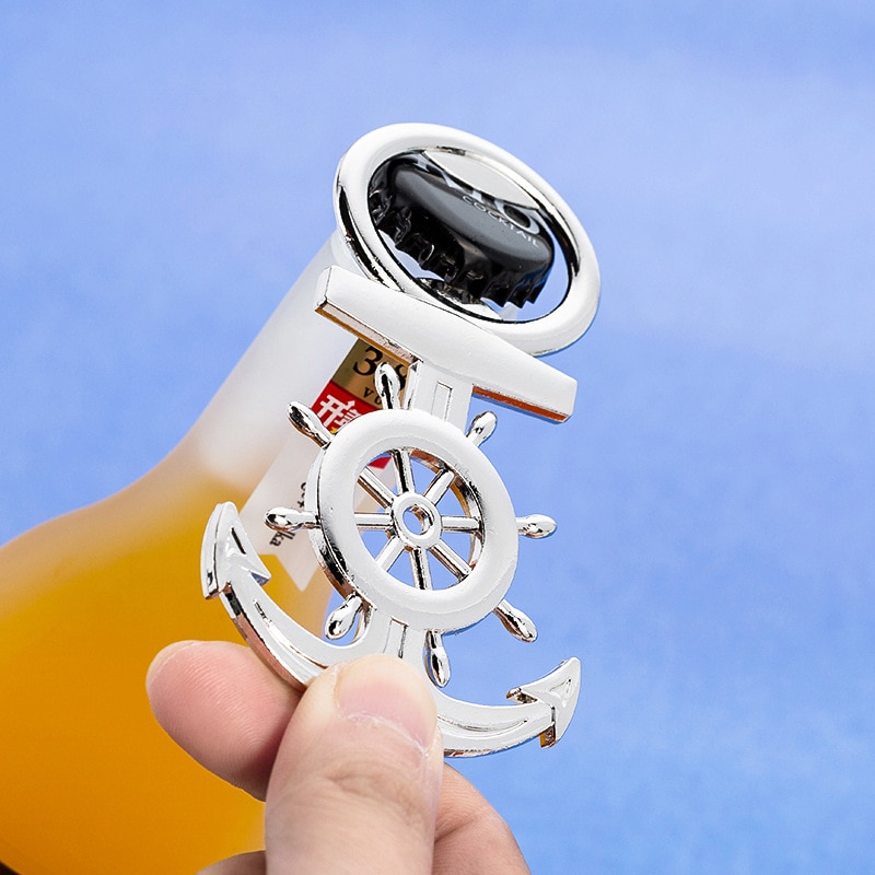 Metal Anchor Bottle Openers (10pcs)