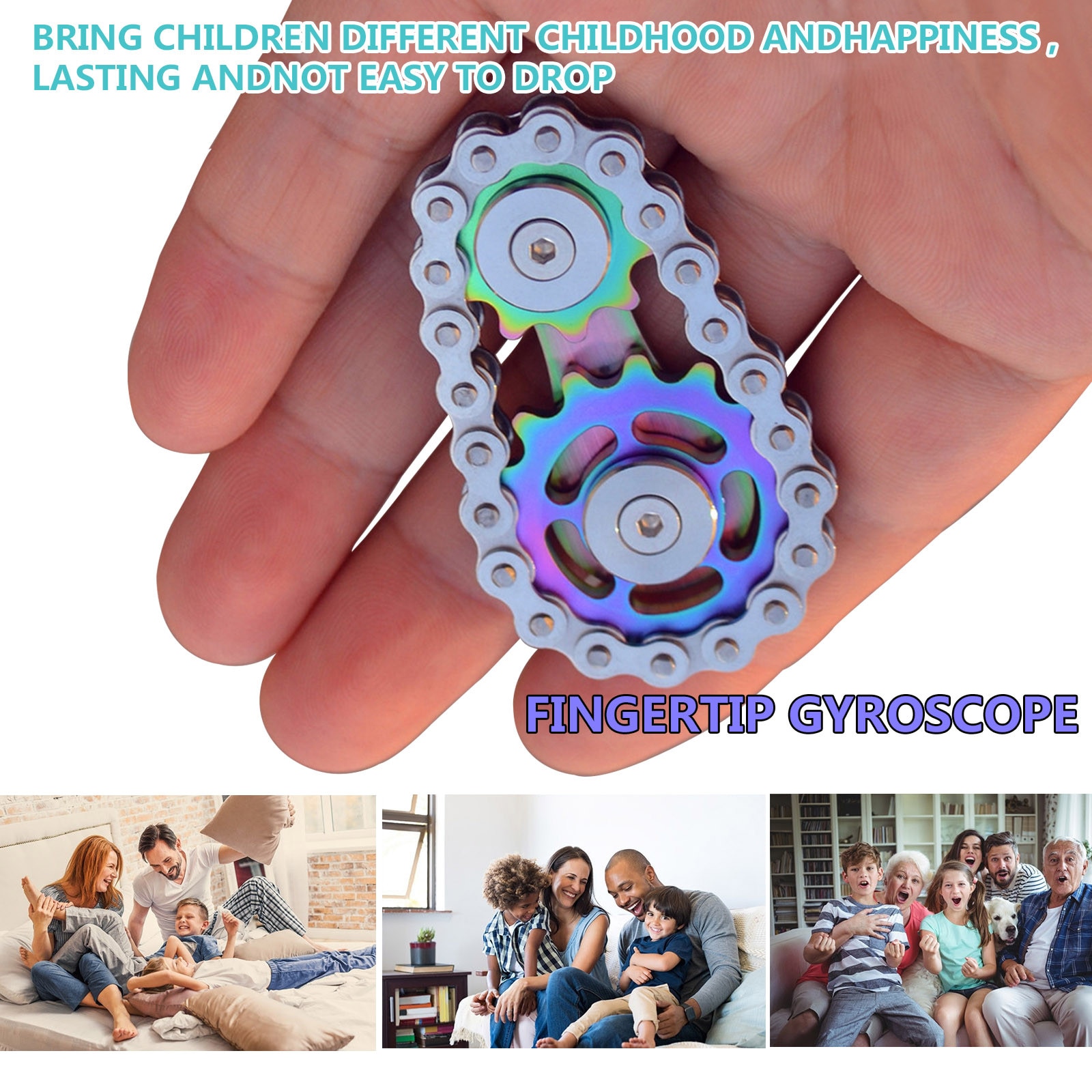 Metal Anti Stress Gear Fidget Spinner Metal Anti Stress Gear Fidget Spinner
