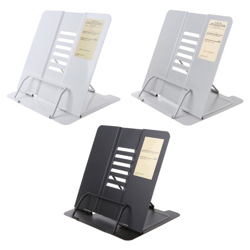 Metal Book Holder Portable Book Stand Metal Book Holder Portable Book Stand