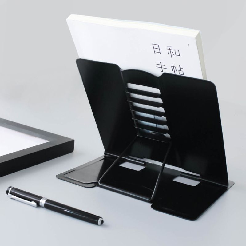 Metal Book Holder Portable Book Stand