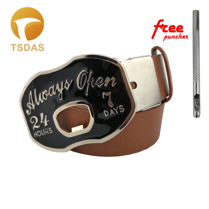 Metal Bottle Opener Belt Buckle