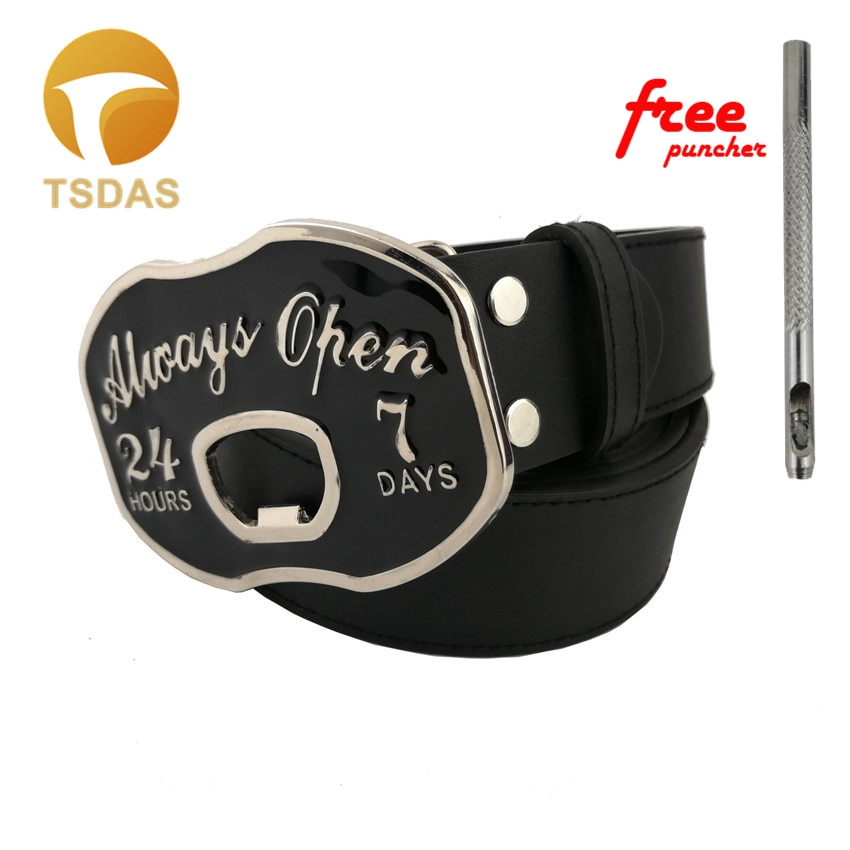 Metal Bottle Opener Belt Buckle