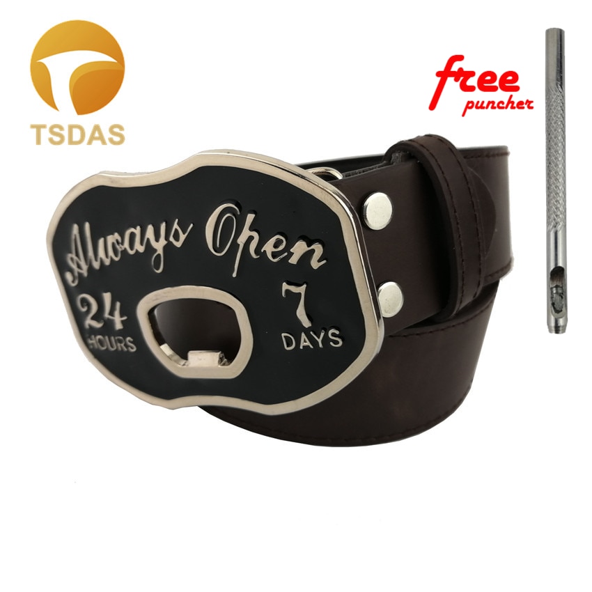 Metal Bottle Opener Belt Buckle