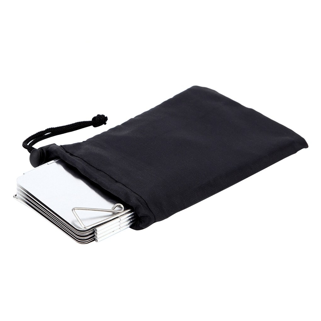 Metal Camping Stove Windshield with Bag