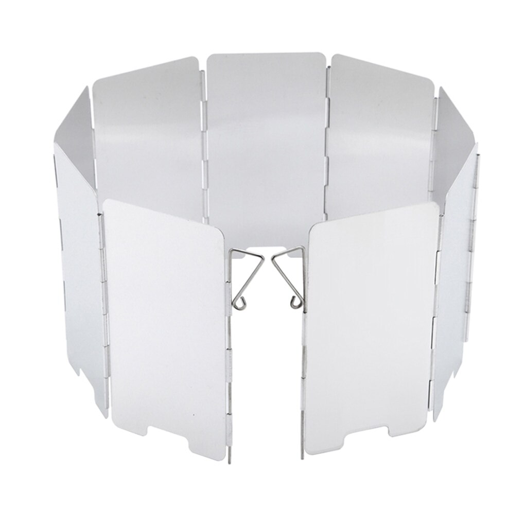 Metal Camping Stove Windshield with Bag