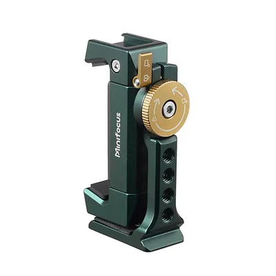 Metal Cell Phone Tripod Mount Smartphone Holder Adapter Aluminum w Cold Shoe Arca for iPhone Metal Cell Phone Tripod Mount Smartphone Holder Adapter Aluminum w Cold Shoe Arca for iPhone