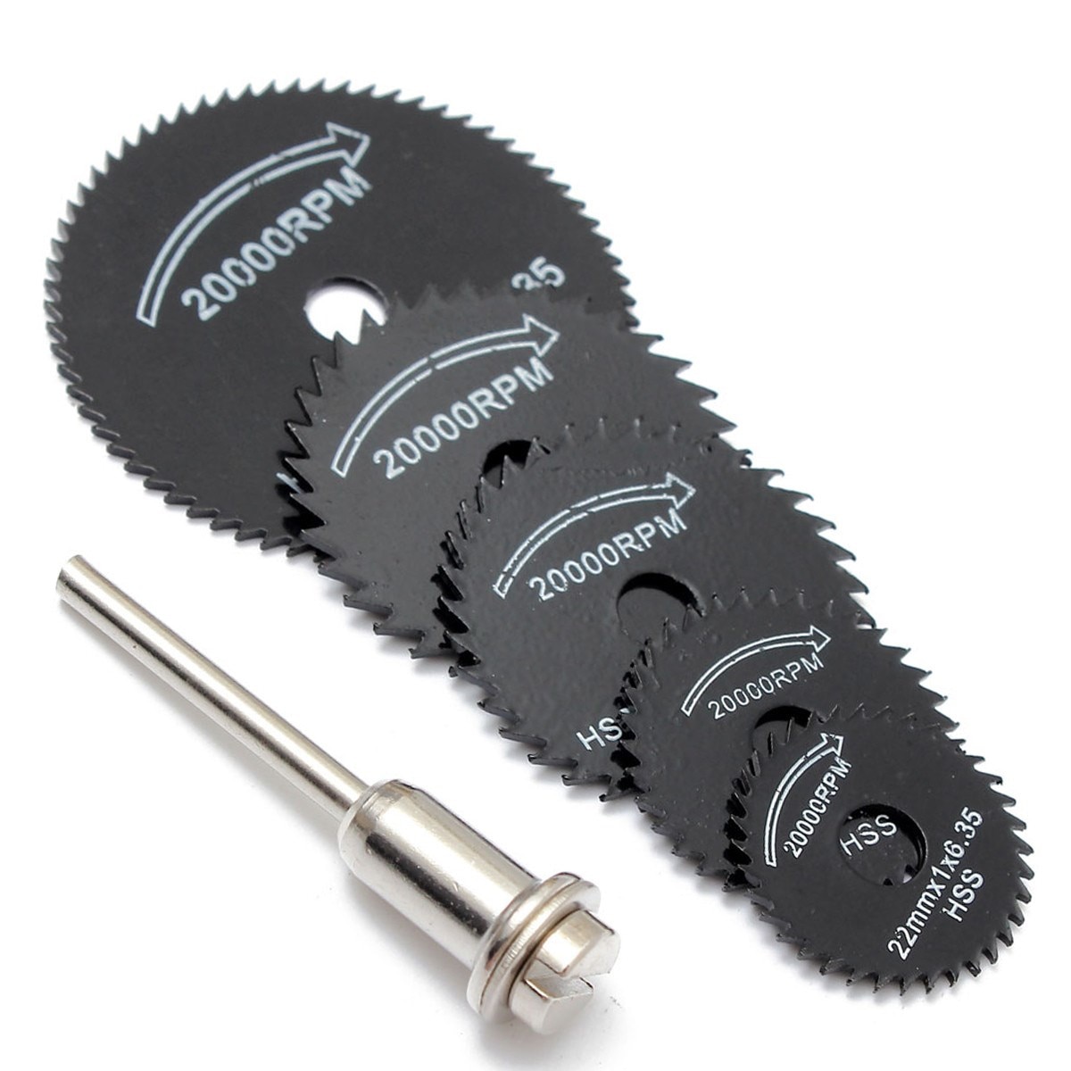 Metal Circular Saw Blades (Set of 6)