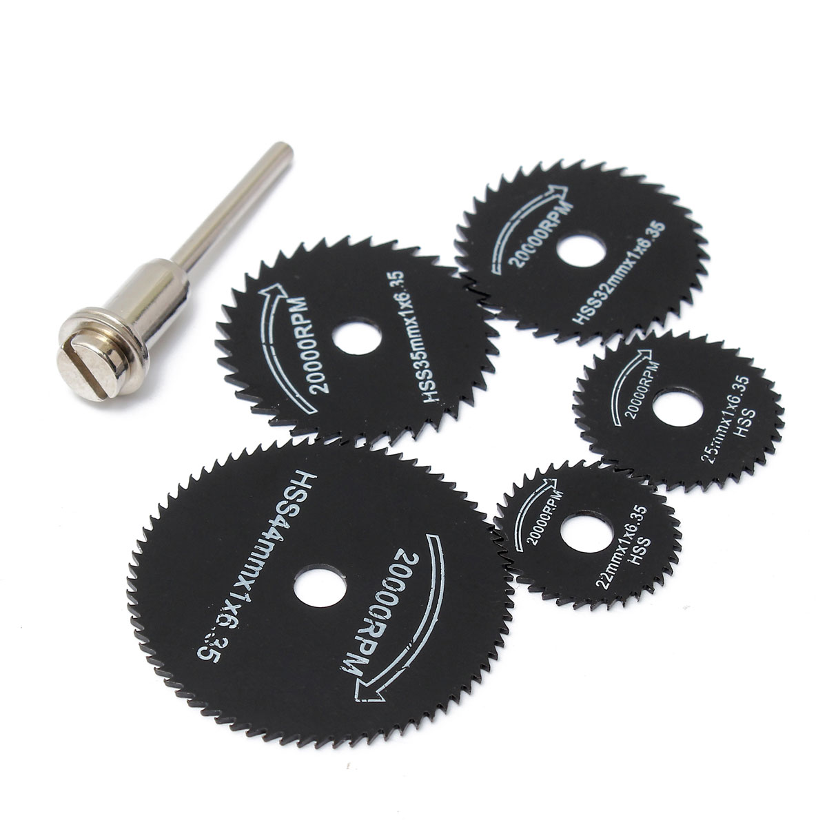 Metal Circular Saw Blades (Set of 6) Metal Circular Saw Blades (Set of 6)