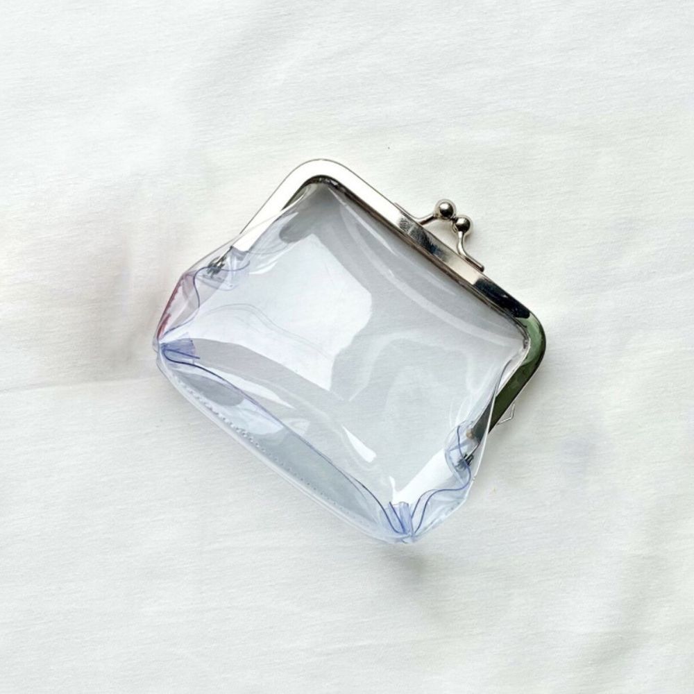 Metal Closure Clear Coin Purse Metal Closure Clear Coin Purse