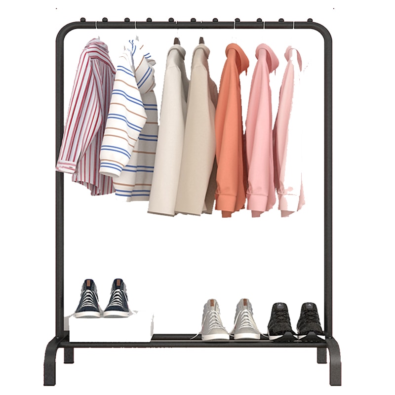 Metal Clothes Rack Floor Standing Frame Metal Clothes Rack Floor Standing Frame