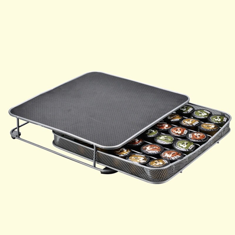 Metal Coffee Pod Storage Drawer