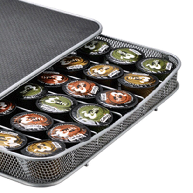 Metal Coffee Pod Storage Drawer