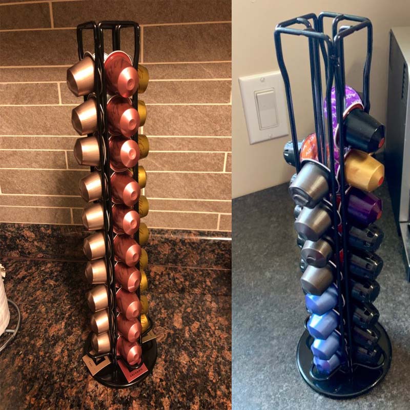 Metal Coffee Pods Rack Capsule Holder