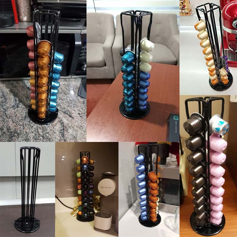 Metal Coffee Pods Rack Capsule Holder