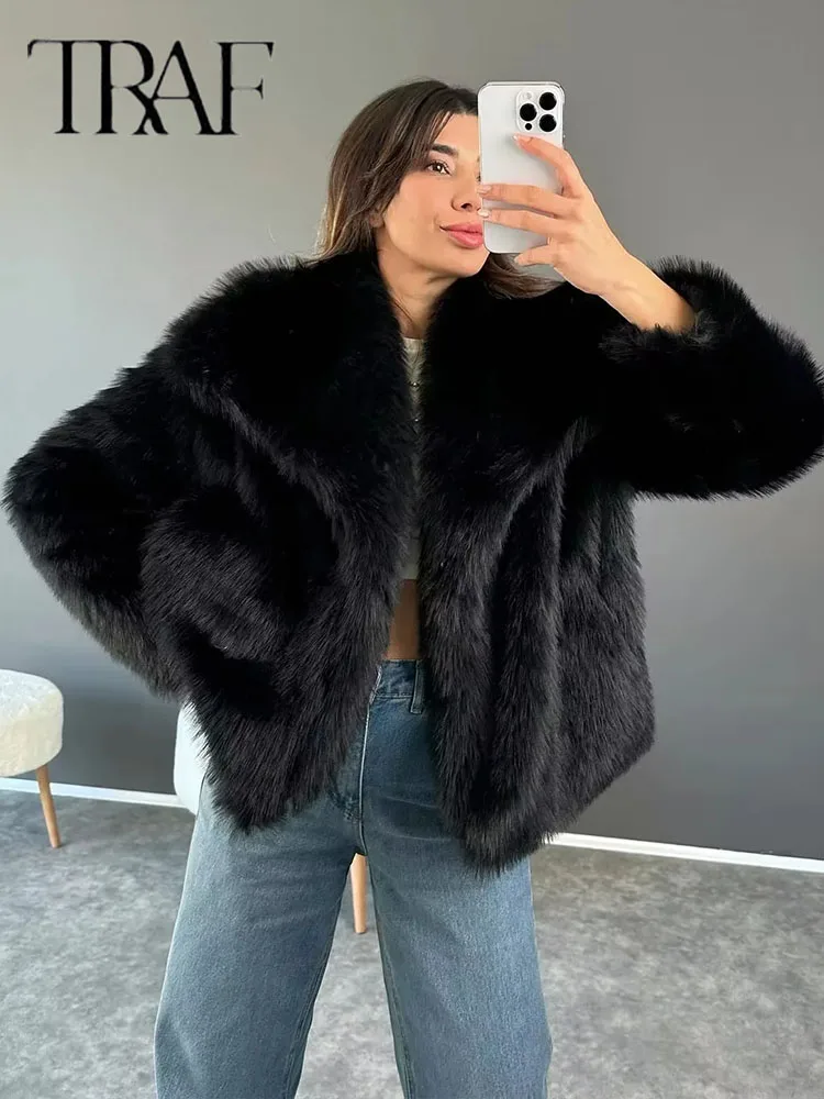 Metal Color Sequin Woven Jacket For Women Loose Stand Collar Long Sleeve Coat Autumn Winter Chic Female Outerwear