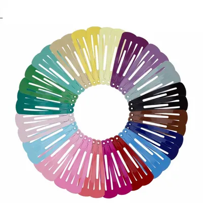 Metal Colored Hair Clips (40pcs) Metal Colored Hair Clips (40pcs)