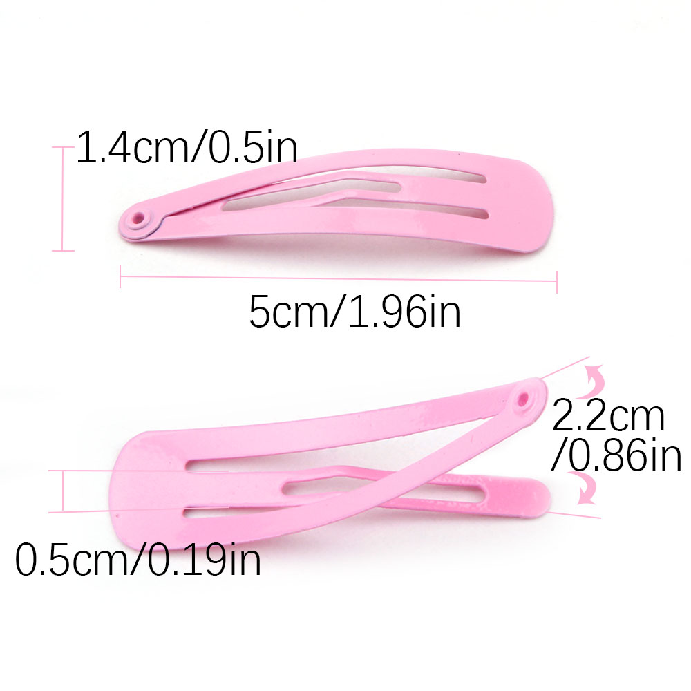 Metal Colored Hair Clips (40pcs) Metal Colored Hair Clips (40pcs)