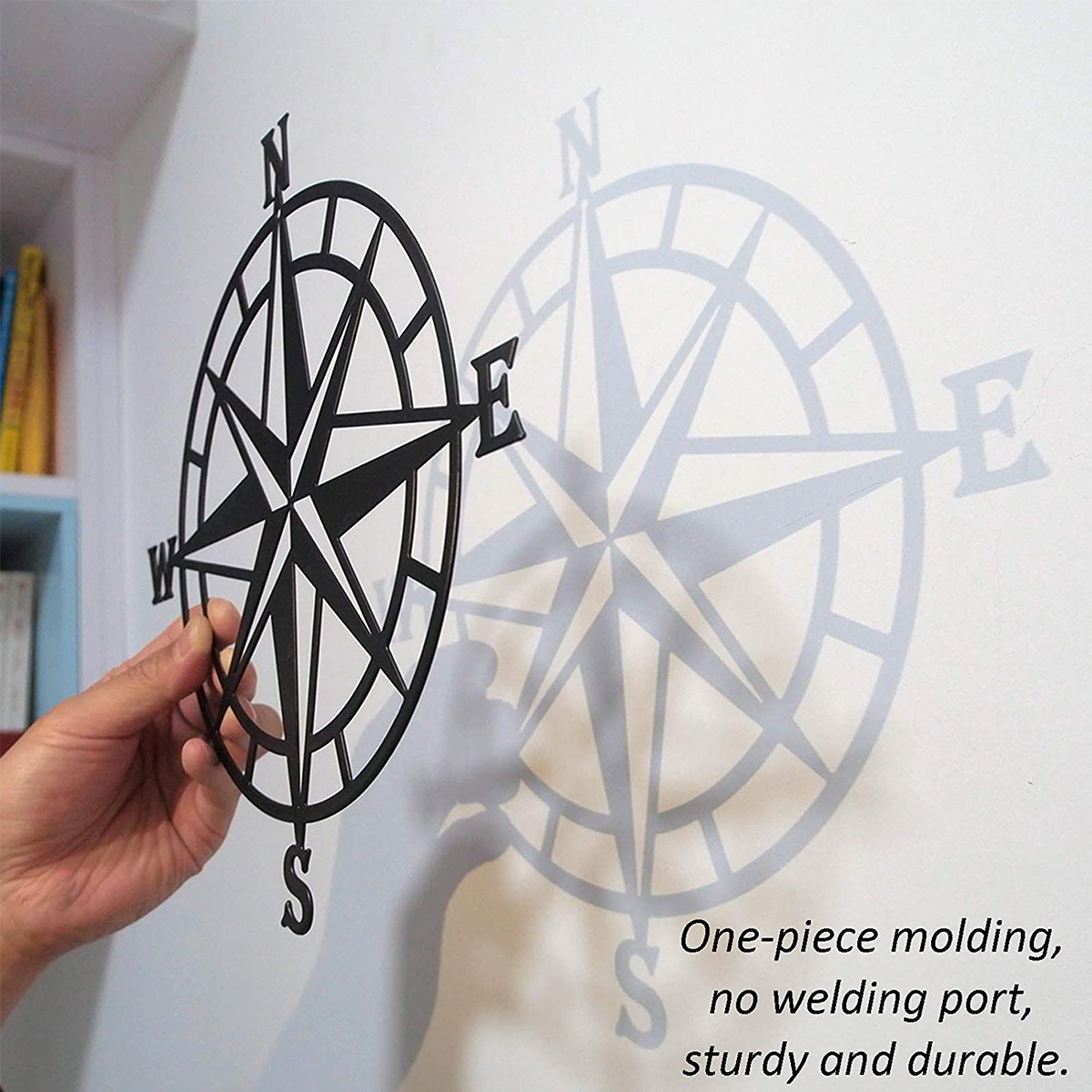 Metal Compass Wall Decor