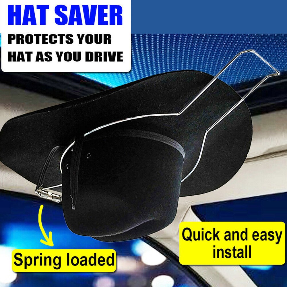 Metal Cowboy Hat Holder for Truck Metal Cowboy Hat Holder for Truck